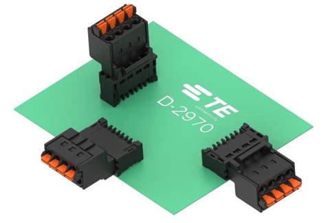 Push In Pcb Connectors Operate At Up To 20a And 400v