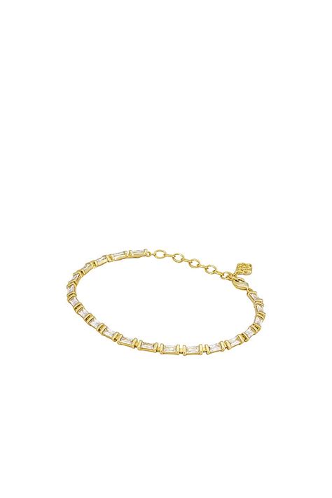 Kendra Scott Juliette Delicate Chain Bracelet In Gold Revolve