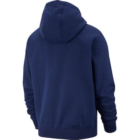 Nike Mens Sportswear Club Fleece Full Zip Hoodie Navy