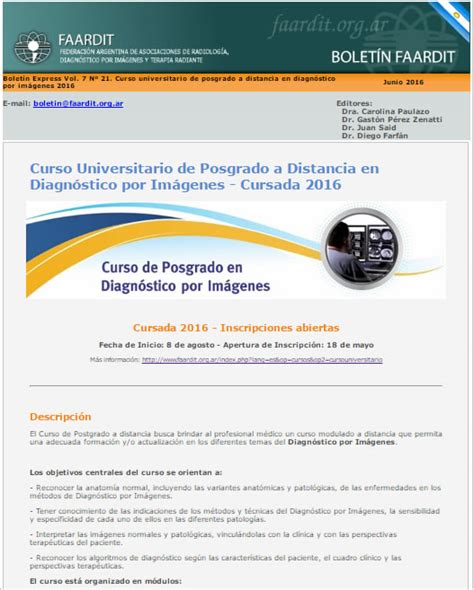 Bolet N Express Curso Universitario De Posgrado A Distancia En