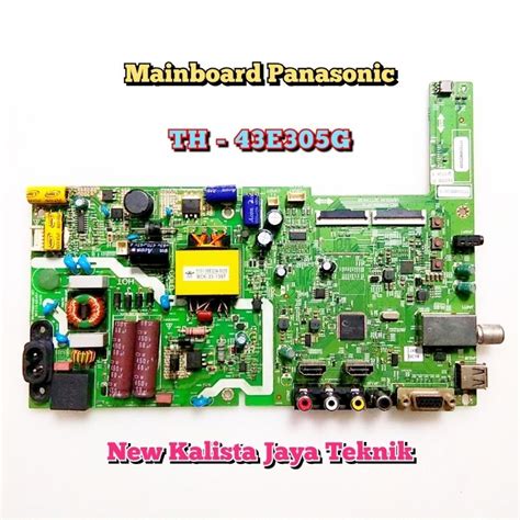 Jual MAINBOARD PANASONIC TH 43E305G ORIGINAL 5823 A2M02A 0P10 MB 43E305