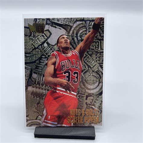 Fleer Metal Scottie Pippen Nuts Bolts Card Ebay