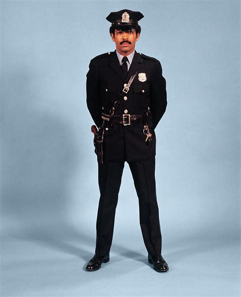 1970s African American Man Police Photograph by Vintage Images - Fine ...