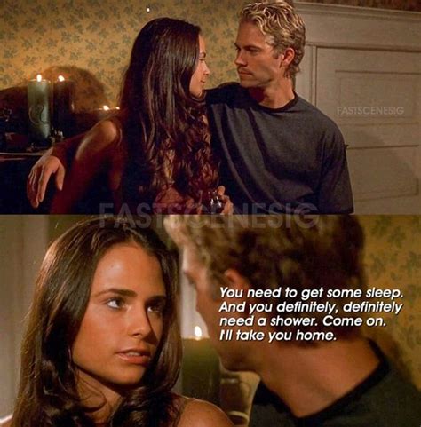 Brian Oconner And Mia Toretto Paul Walker And Jordana Brewster Fast