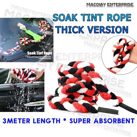 Thick Version Soak Tint Rope Braided Soak Shield Rope Tinting Tools Macolay Enterprise Lazada Ph