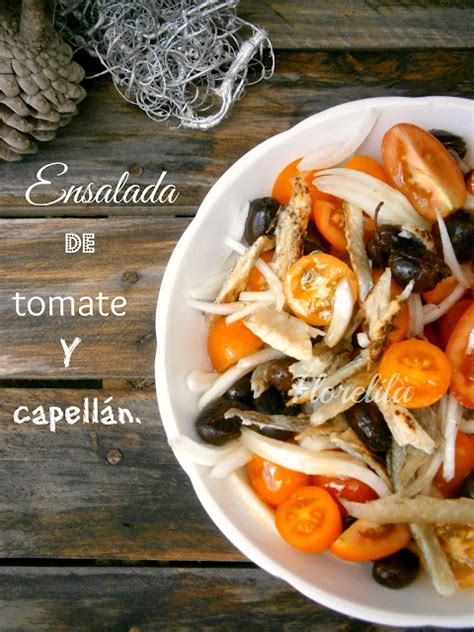 Florelila Recetas Y Aficiones By To I Navarro Ensalada De Tomate Y