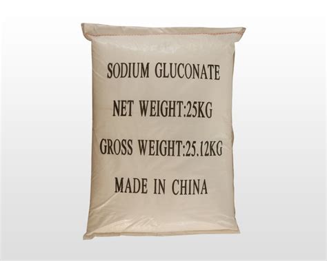 Sodium Gluconate Construction Chemical Powder Grade Food Grade