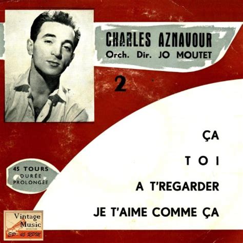 Vintage French Song Nº 29 EPs Collectors Charles Aznavour And Jo