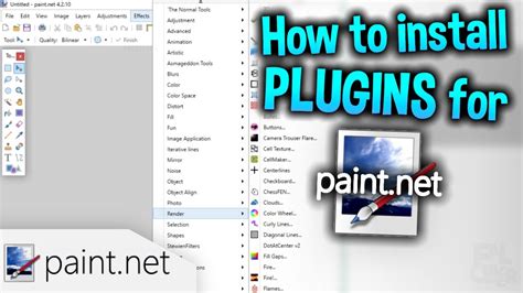 How To Install Plugins For Paint NET YouTube