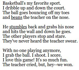 Pita: Basketball Poem