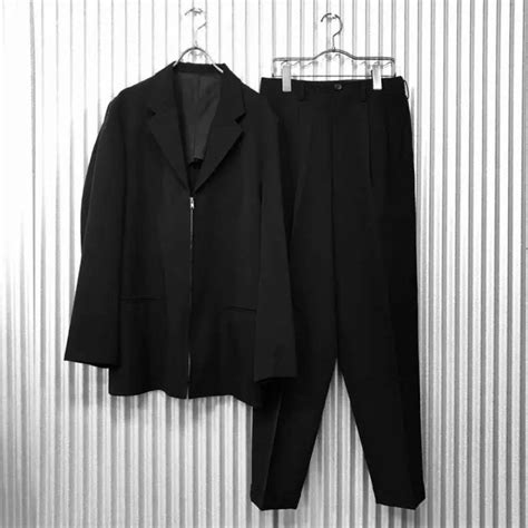 50％割引ブラック系free Size【超ポイントバック祭】 Ys Yohji Yamamoto ヨウジヤマモト セットアップ スーツ