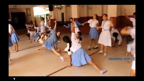 Indian School Girls Super Dance Practise 360p Youtube