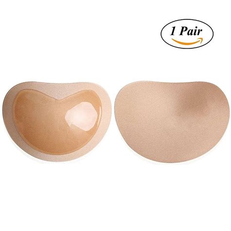 Self Adhesive Bra Pads Removeable Silicone Padded Bra Inserts Push Up