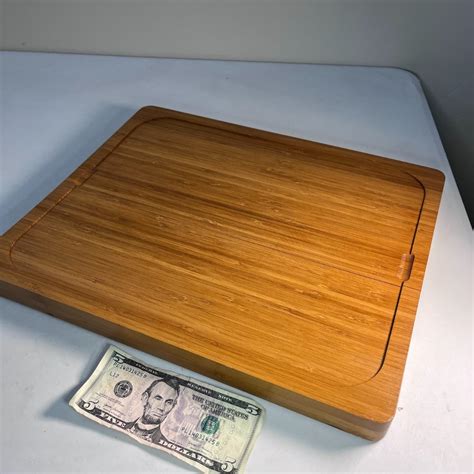 Bamboo Cutting Board By Seville Classics