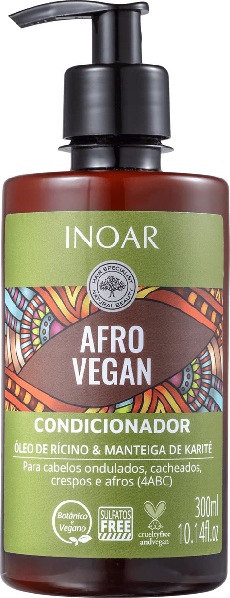 Condicionador Inoar Afro Vegan Beleza Na Web