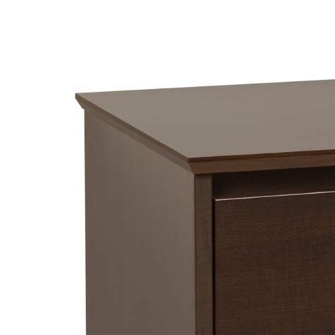 Prepac Coal Harbor Tall 3 Drawer Nightstand In Espresso Finish 1 Ralphs