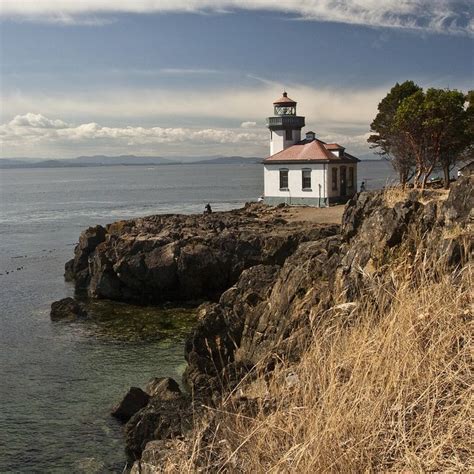 San Juan Island to see the whales. Harbor Lights, Lighthouse Art ...