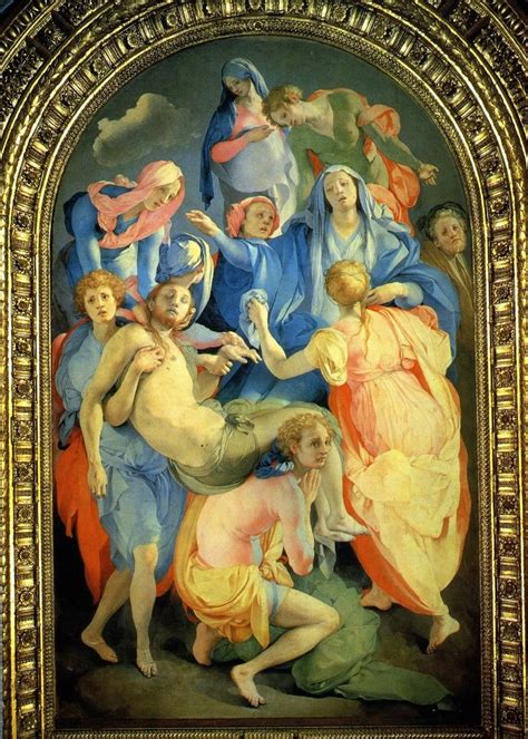 Pontormo Descent From The Cross Jacopo Da Pontormo Original Name