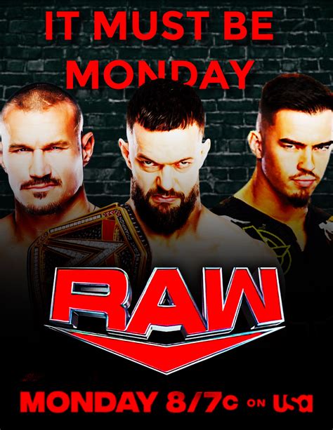 WWE Raw Poster 2023 by LemonX2021 on DeviantArt