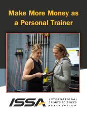 Issa Ebook Make More Money As A Personal Trainer Pdf Make More Money