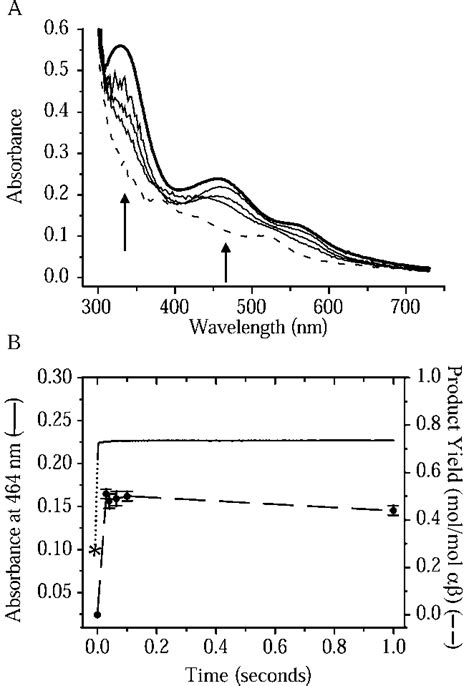 Stopped Flow Spectroscopy Of NDO Single Turnover A Rapid Scan