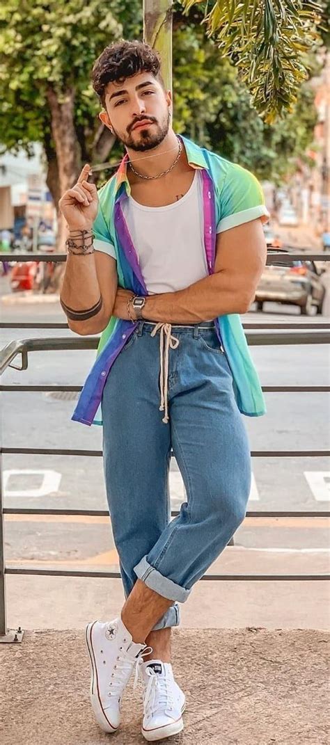 Summer Outfits Men Cool Outfits Casual Outfits Mens Outfits Gay