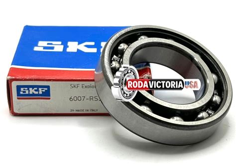 Skf Rs Ball Bearing Rubber Sealed One Side X X Mm