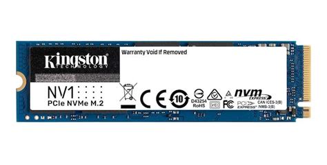 Kingston Introduces NV1 Entry Level NVMe SSD