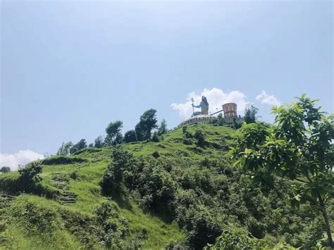 Day Hike In Pokhara Peace Pagoda And Shiva Statue Pumdikot