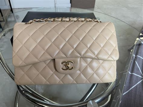 Chanel Jumbo Nude Double Flap Luxury Bags Wallets On Carousell