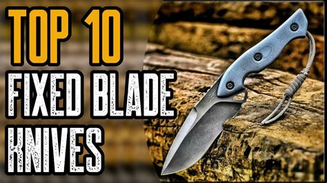 TOP 10 Best Fixed Blade Knives 2020 Survival Fixed Blades YouTube