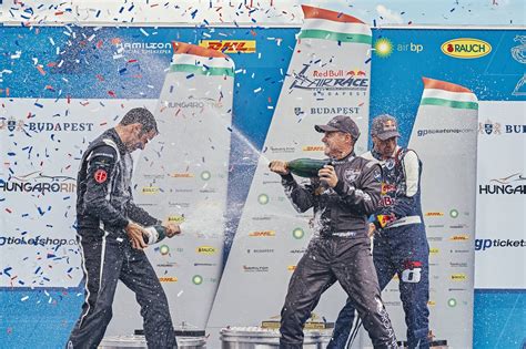 Red Bull Air Race Sonka Celebrates Gold In Budapest World Air