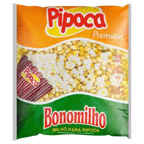 Milho De Pipoca Bonomilho 500G Supermercado Mundial