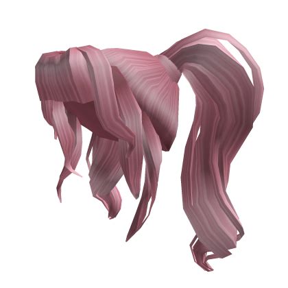 Metallic Pink Pigtails W Bangs Roblox Item Rolimon S