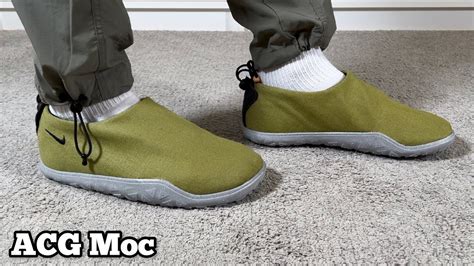 Nike Acg Moc Mossand Anthracite Reviewand On Foot Youtube