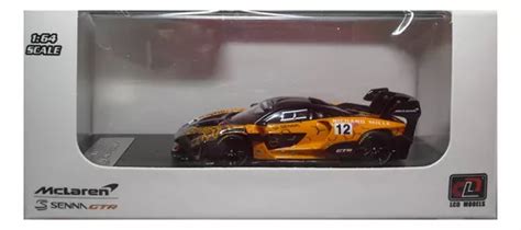 Miniatura Mclaren Senna Gtr Lcd Models Escala 1 64 Raridade