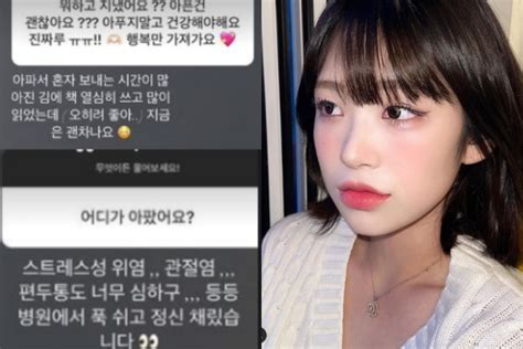 병원에서 푹 쉬었다최준희 학교폭력 논란 후 근황 네이트 뉴스