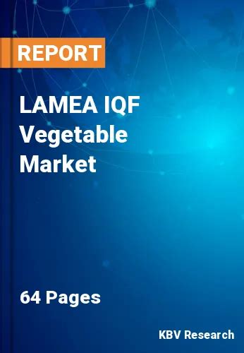 Iqf Vegetable Market Size Share Forecast Report