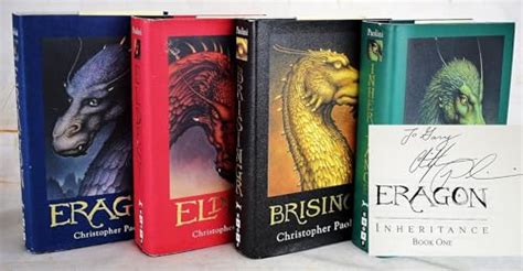 Christopher Paolini Inheritance Cycle 4 Book Set: Eragon, Eldest ...