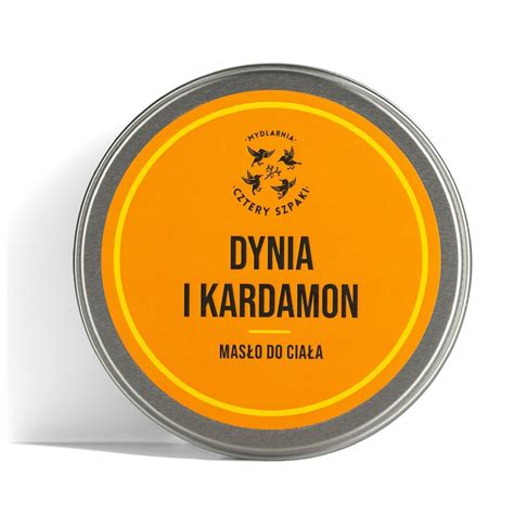 Mydlarnia Cztery Szpaki Masło do ciała Dynia i Kardomon 200 ml