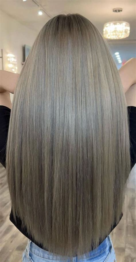 Ways To Wear Spring S Best Hair Colours Straight Ashy Blonde