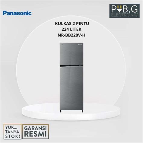 Jual Panasonic Nr Bb V H Kulkas Pintu Liter Pubg Di Seller Pub