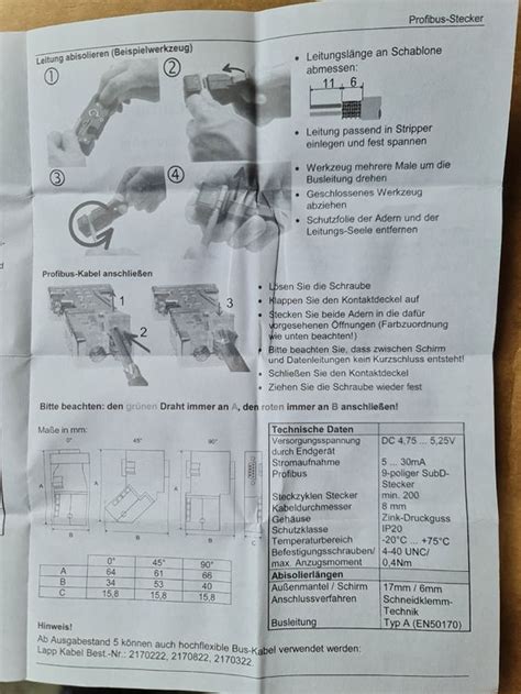 Vipa 972 0DP10 Profibus Stecker Kaufen Auf Ricardo