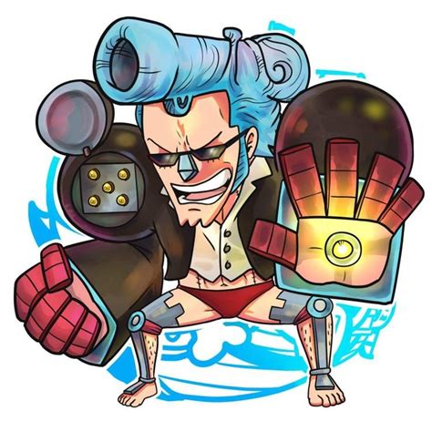 Chibi Franky Chibi Anime One Piece Totoro