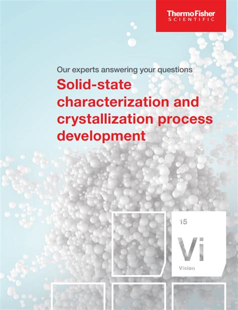 Q A Solid State Characterization And Crystallization Development