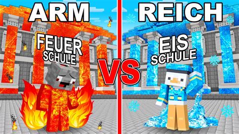 Alphastein FEUER Vs ENTE EIS SCHULE In Minecraft YouTube