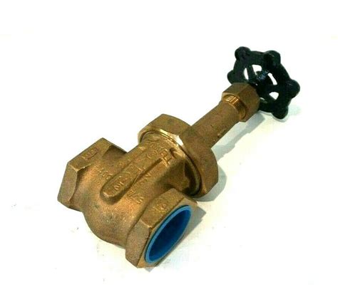 NEW POWELL WHITE STAR GATE FIG 375 GATE VALVE 1 1 2 SB Industrial