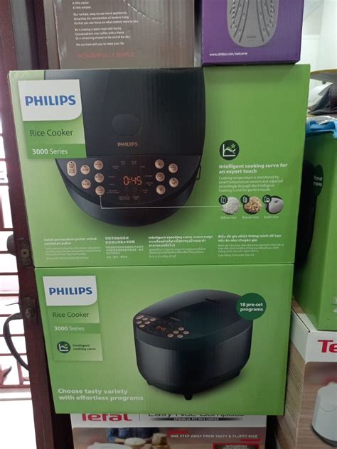 Philips Rice Cooker 18l 3000 Series Brand New Seal In Box 2 Years