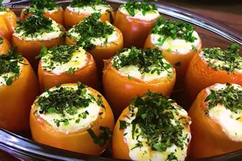 Tomate Recheado Uma Receita Simples E Deliciosa Pik Comilona