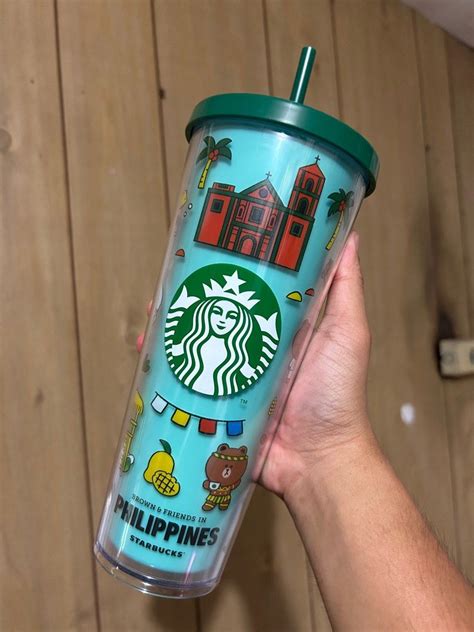 Starbucks X Line Friends Philippine Edition Tumbler Furniture Home